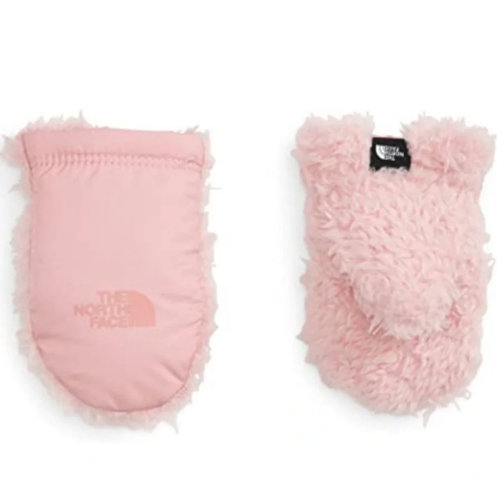 NWT The North Face Littles Osilito Mitt in Peach Pink
